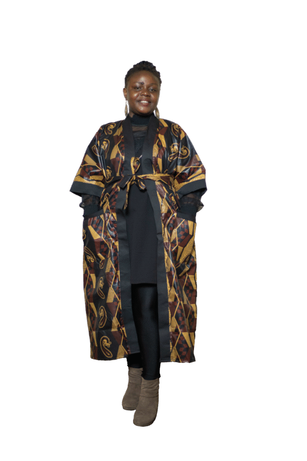 Veste Kimono Kitenge Duanase – Élégance et Tradition
