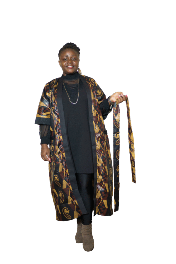 Veste Kimono Kitenge Duanase – Élégance et Tradition