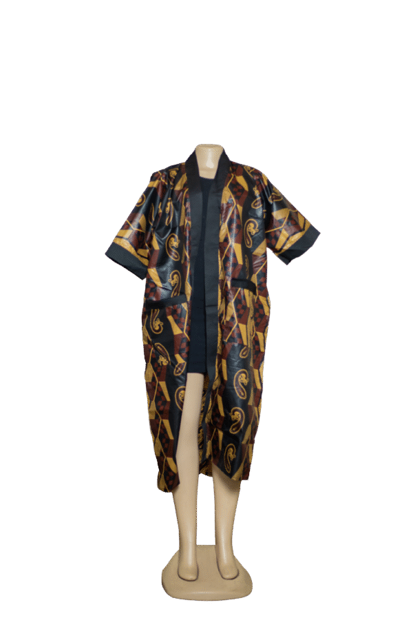Veste Kimono Kitenge Duanase – Élégance et Tradition