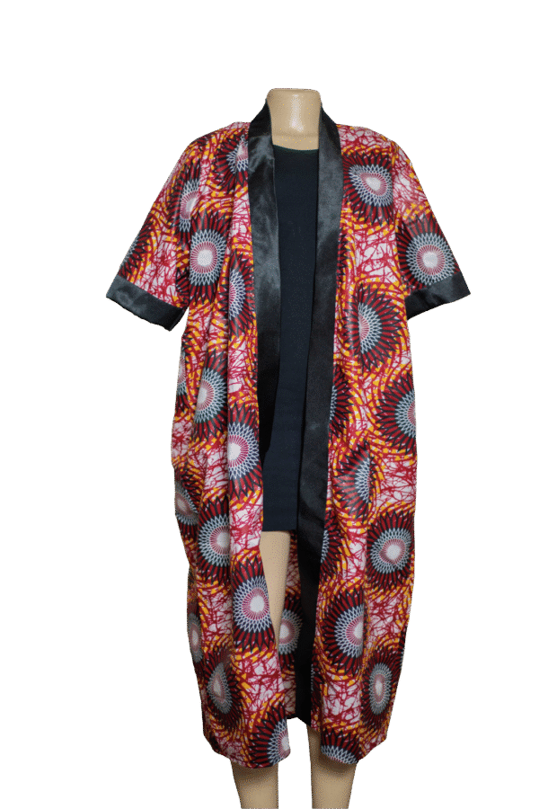 Kimono en Pagne | Vêtement Traditionnel Africain élégant et moderne