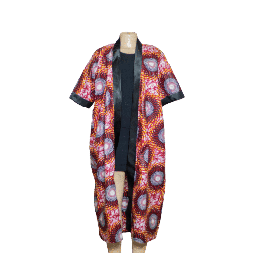 Kimono en Pagne | Vêtement Traditionnel Africain élégant et moderne