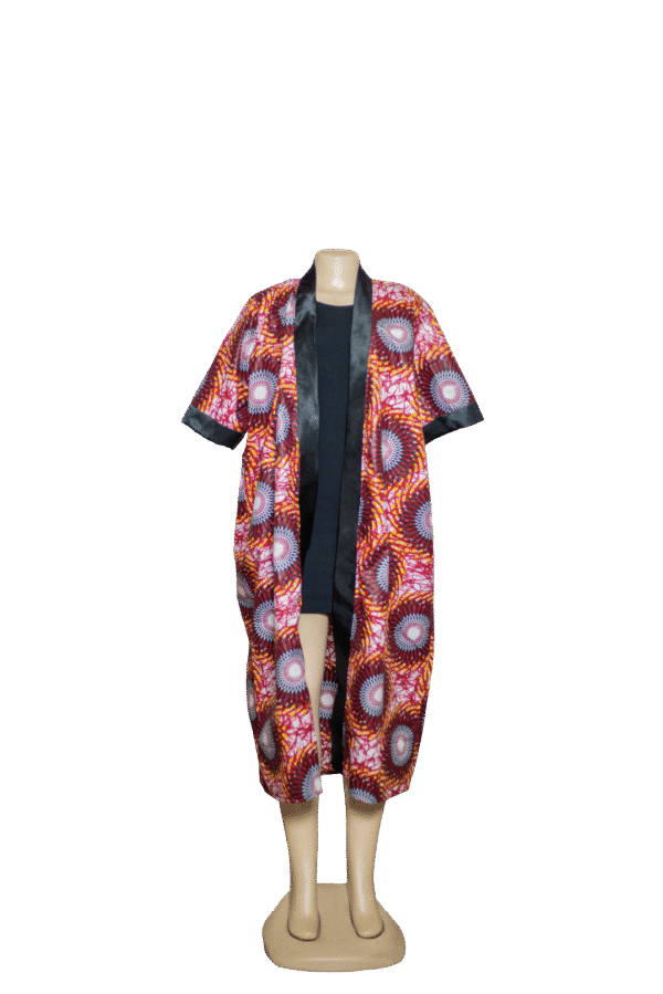 Kimono en Pagne | Vêtement Traditionnel Africain élégant et moderne