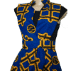 Gilet Kitenge Duanase – Élégant Gilet Inspiré d’Afrique