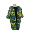 Complet Manteau & Robe en Pagne | Tenue Traditionnelle Africaine élégante