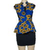 Gilet Kitenge Duanase – Élégant Gilet Inspiré d’Afrique